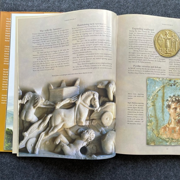 Ancient Rome from Republic to Empire hard bound cover coffee table book - Picture 5 of 9